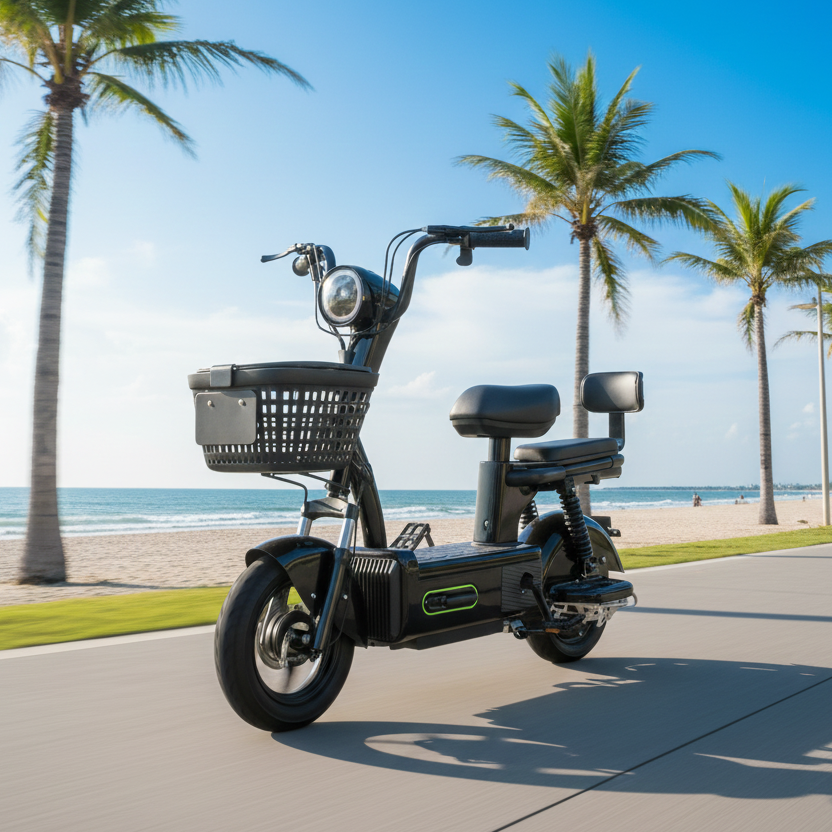 Moto Bicicleta Eléctrica HQS  Movilidad Rápida y Eficiente